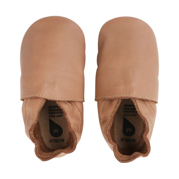 Bobux Soft Soles Slofje - Mt. L - Caramel