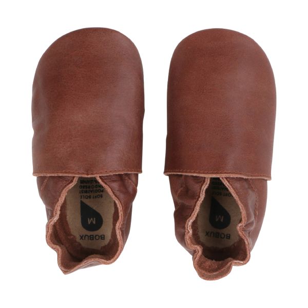 Bobux Soft Soles Slofje - Mt. L - Toffee