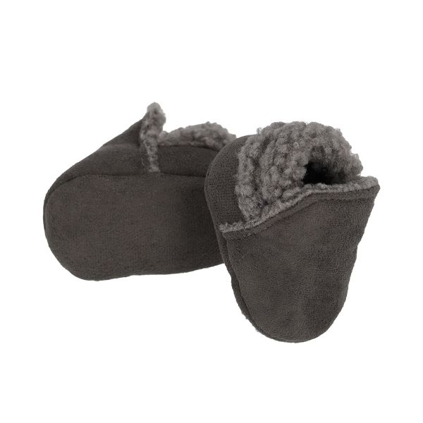 Apollo Slofjes Suedine Anthracite Newborn