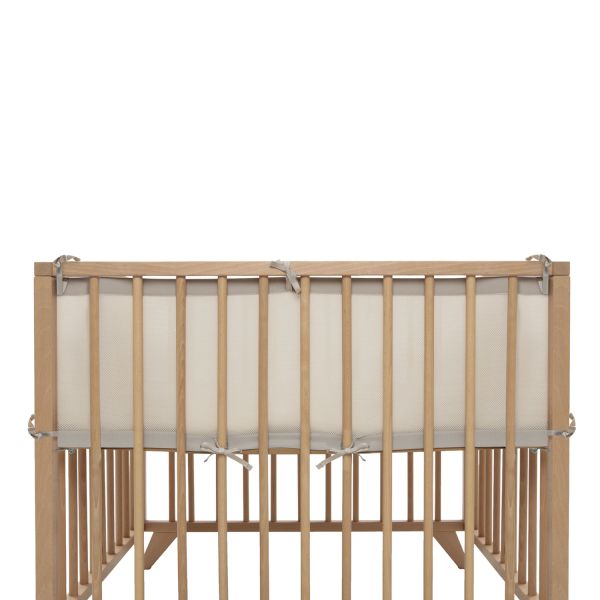 Jollein Boxbumper - Mesh - 220x30 cm - Sand