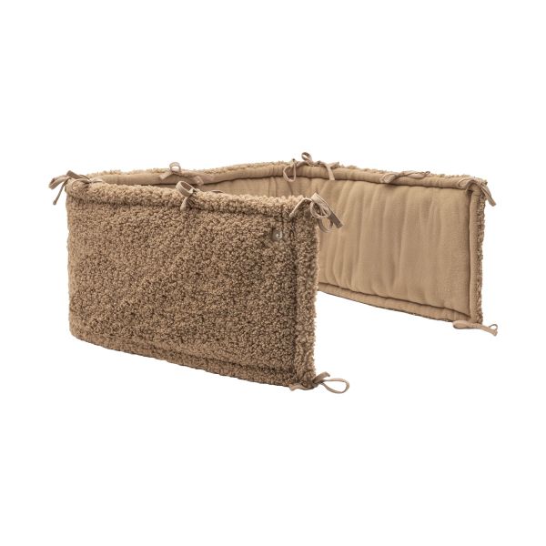Jollein Curlé Boxomranding - 180 x 30 cm - Dark Hazel Jollein Curlé Boxomranding - 180 x 30 cm - Dark Hazel