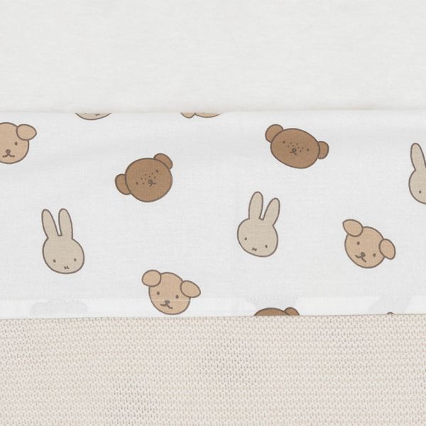 Jollein Laken - Miffy And Friends - Wieg - 75×100 cm Jollein Laken - Miffy And Friends - Wieg - 75×100 cm