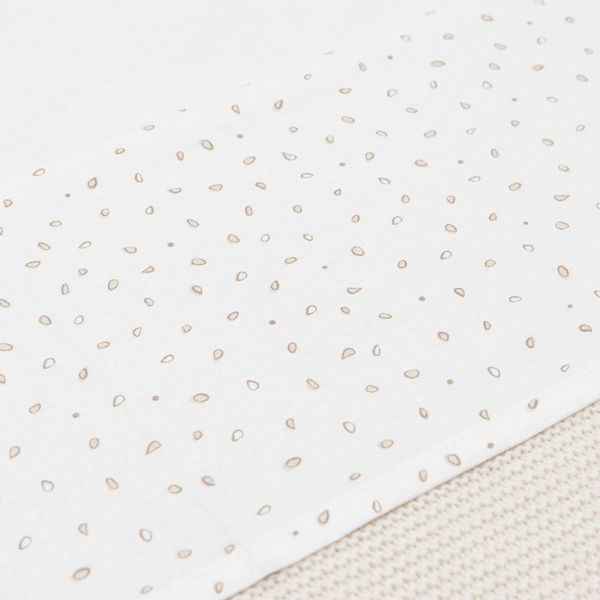 Jollein Laken - Leafy Dreams - Wieg - 75×100 cm Jollein Laken - Leafy Dreams - Wieg - 75×100 cm