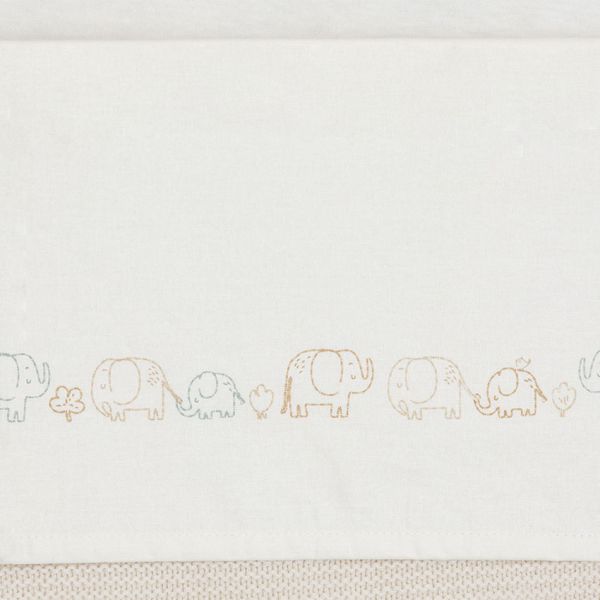 Jollein Laken - Elephant Tales - Wieg - 75×100 cm