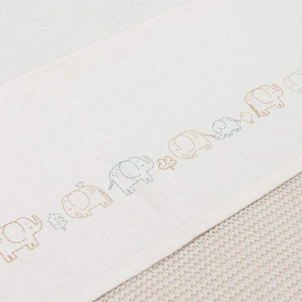 Jollein Laken - Elephant Tales - Wieg - 75×100 cm