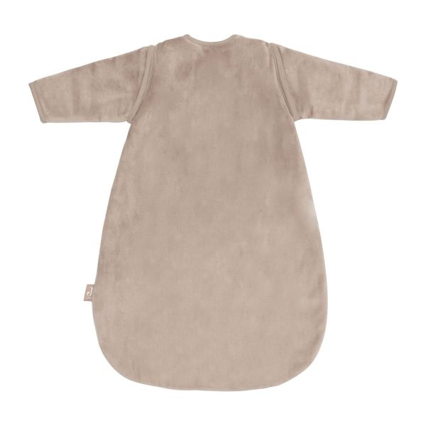 Jollein Baby Slaapzak met Afritsbare Mouw 60 cm Velvet - Milky Coffee