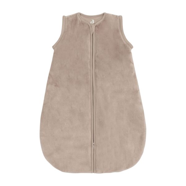 Jollein Baby Slaapzak met Afritsbare Mouw 60 cm Velvet - Milky Coffee