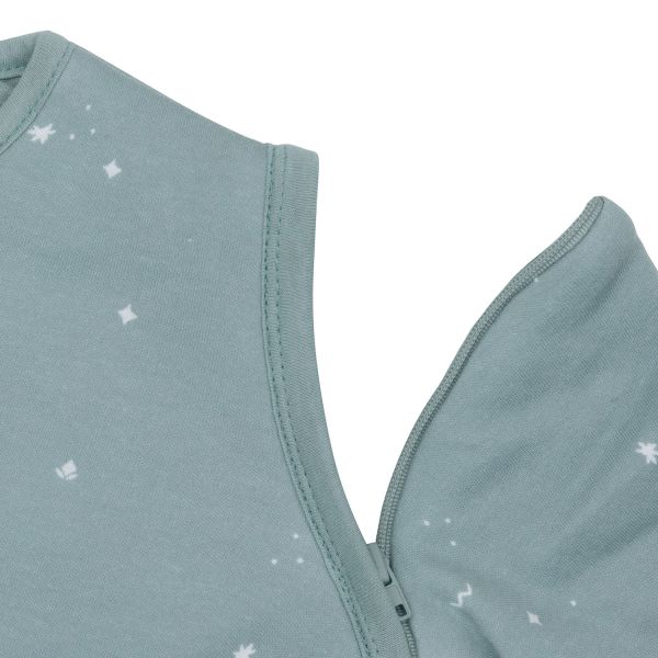 Jollein Twinkling Slaapzak Winter Met Afritsbare Mouw - 70 cm - Sea Green
