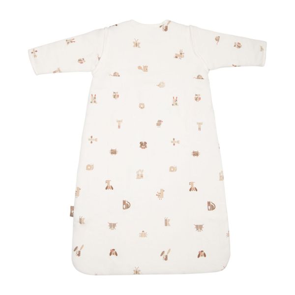 Jollein Baby Slaapzak met Afritsbare Mouw 110 cm - Animal Friends