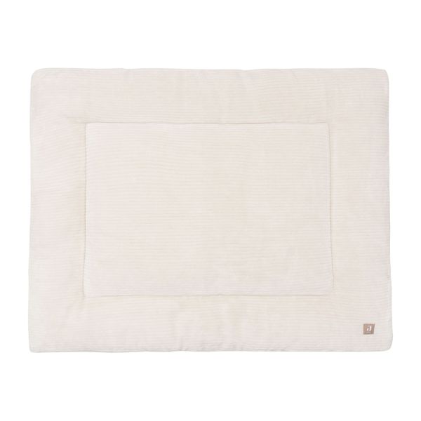 Jollein Boxkleed Box Cloudy Rib - Oatmeal - 75×95 cm