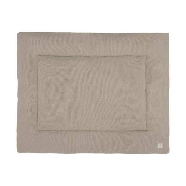 Jollein Sprinkle Knit Boxkleed - 75 x 95 cm - Sand