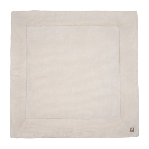Jollein Boxkleed Box Cloudy Rib - Oatmeal - 100×100 cm