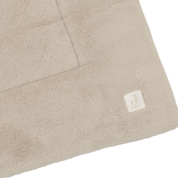 Jollein Boxkleed - Fluffy - 100 x 100 cm - Sand Jollein Boxkleed - Fluffy - 100 x 100 cm - Sand