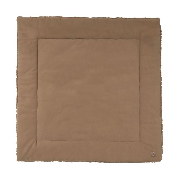 Jollein Boxkleed - Curlé - 100 x 100 cm - Dark Hazel Jollein Boxkleed - Curlé - 100 x 100 cm - Dark Hazel