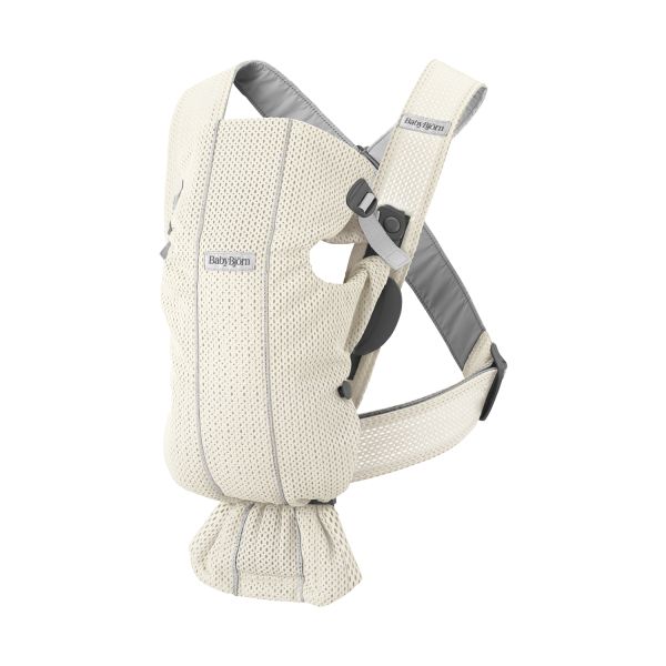 BabyBjörn Mini Draagzak - 3D‑Mesh - Crème BabyBjörn Mini Draagzak - 3D‑Mesh - Crème
