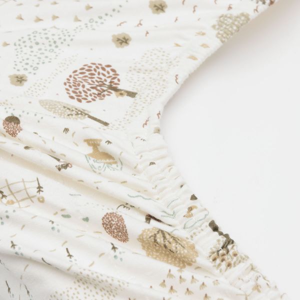 Jollein Aankleedkussenhoes - Tiny Park - 50x70 cm - Jersey