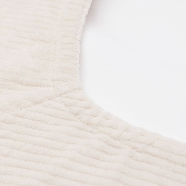 Jollein Aankleedkussenhoes - Oatmeal - 50x70 cm - Cloudy Rib