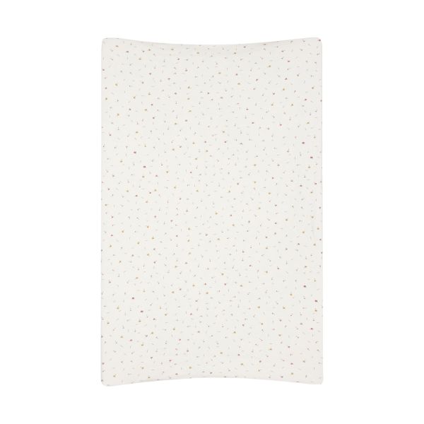 Jollein Aankleedkussenhoes - Jersey - 50 x 70 cm - Pretty Picnic Flower Drops