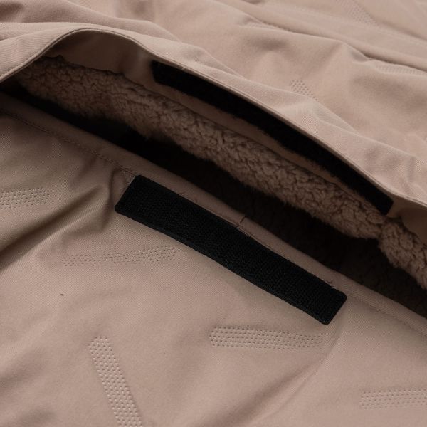 Jollein Voetenzak Buggy/Kinderwagen Embossed – Milky Coffee