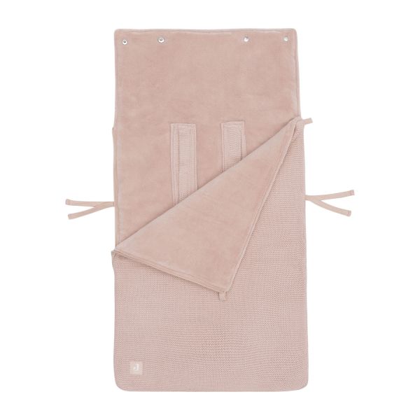 Jollein Voetenzak Groep 0+ 3/5 punts gordel - Basic Knit - Wild Rose Jollein Voetenzak Groep 0+ 3/5 punts gordel - Basic Knit - Wild Rose