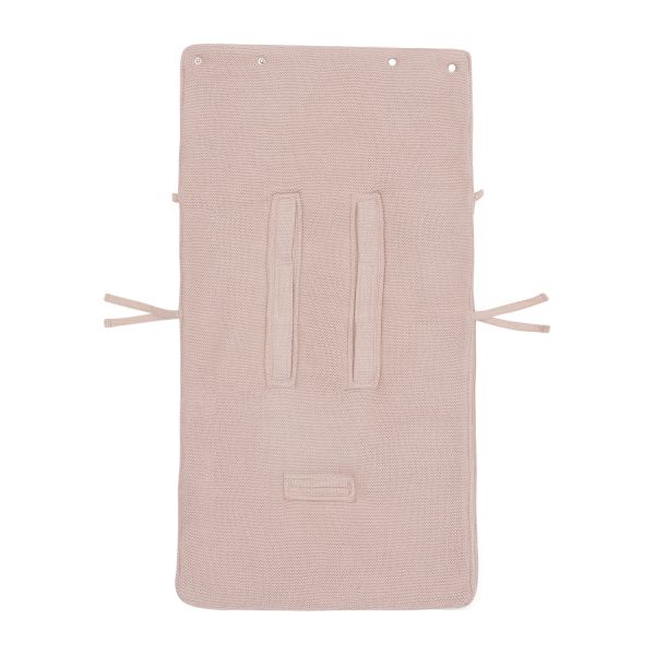 Jollein Voetenzak Groep 0+ 3/5 punts gordel - Basic Knit - Wild Rose Jollein Voetenzak Groep 0+ 3/5 punts gordel - Basic Knit - Wild Rose