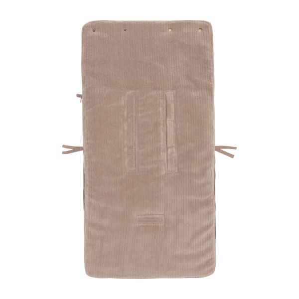 Jollein Voetenzak Groep 0+ 3/5 punts gordel - Cloudy Rib - Milky Coffee Jollein Voetenzak Groep 0+ 3/5 punts gordel - Cloudy Rib - Milky Coffee