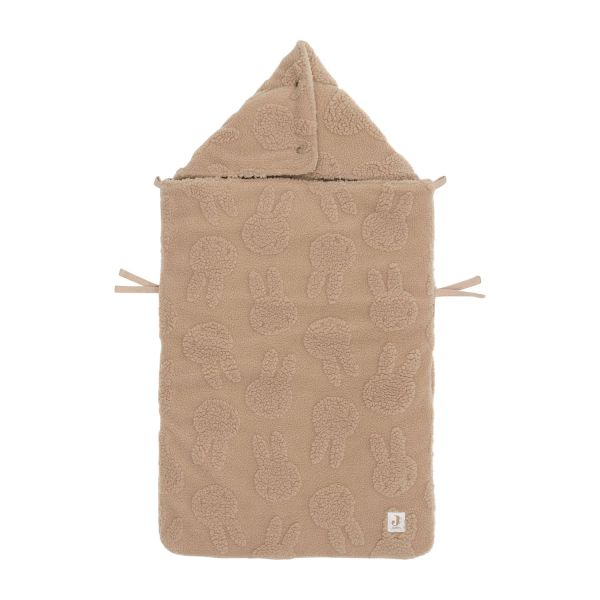 Jollein Voetenzak groep 0+ 3/5 punts gordel Miffy Jacquard Teddy - Biscuit 025-811-68121 Jollein Voetenzak groep 0+ 3/5 punts gordel Miffy Jacquard Teddy - Biscuit 025-811-68121
