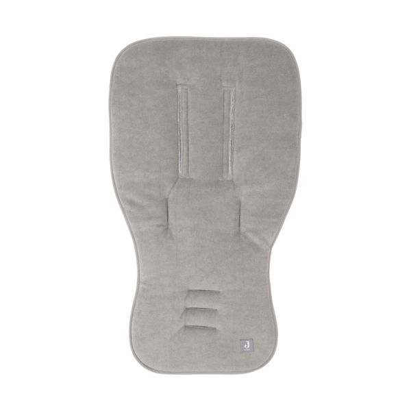 Jollein Inlegger Buggy/Wandelwagen - Badstof/Katoen - Storm Grey 