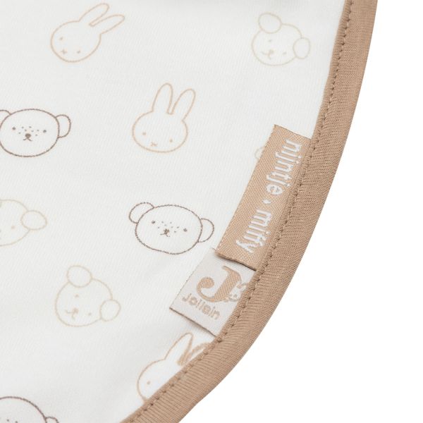 Jollein Slab Jersey Waterproof - Miffy Heads - 5 Stuks