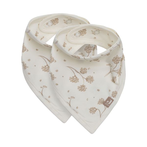 Jollein Slab Bandana - Leafy Dreams - 2 Stuks Jollein Slab Bandana - Leafy Dreams - 2 Stuks