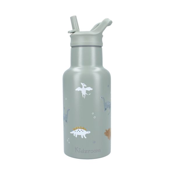 Kidzroom Drinkfles 350ml - Small Talk - Green Kidzroom Drinkfles 350ml - Small Talk - Green
