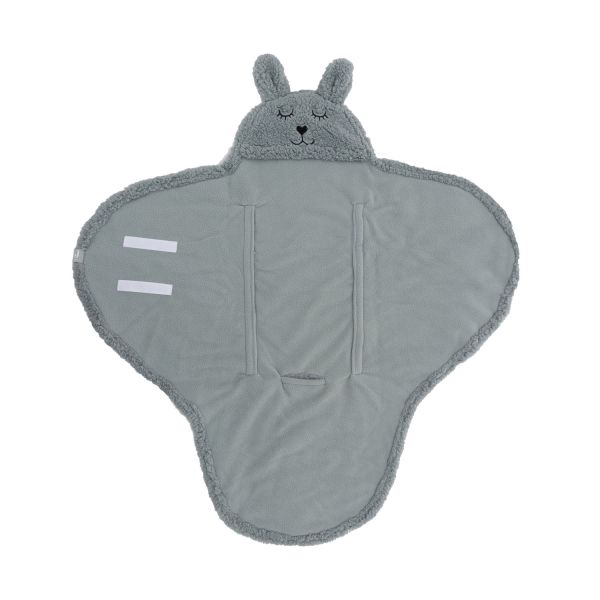 Jollein Wikkeldeken Bunny - Sea Green