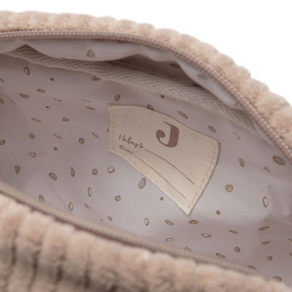 Jollein Etui - Cloudy Rib - Milky Coffee Jollein Etui - Cloudy Rib - Milky Coffee