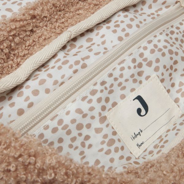 Jollein Kinderrugtas - Boucle - Biscuit