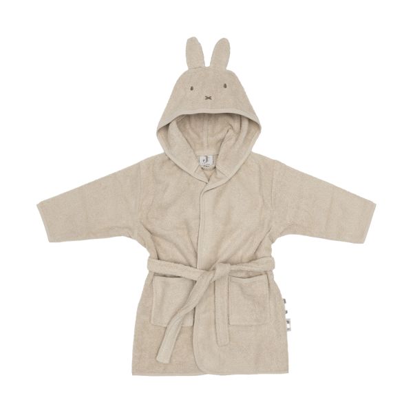 Jollein Badjas Badstof Miffy Warm Sand 1-2 jaar Jollein Badjas Badstof Miffy Warm Sand 1-2 jaar