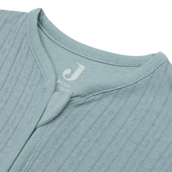 Jollein Slaapzak Zomer Met Afritsbare Mouw - 90 cm - Ajour Seagreen