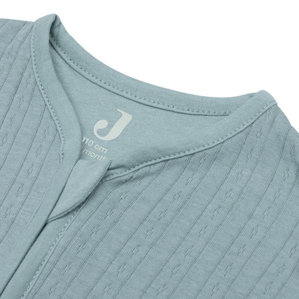 Jollein Slaapzak Zomer Met Afritsbare Mouw - 110 cm - Ajour Seagreen