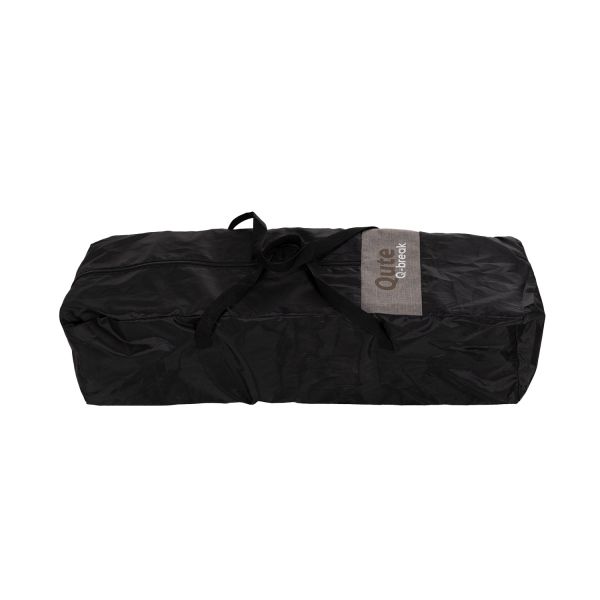 Qute Q-Break Campingbed - Jeans Taupe / Zwart Qute Q-Break Campingbed - Jeans Taupe / Zwart