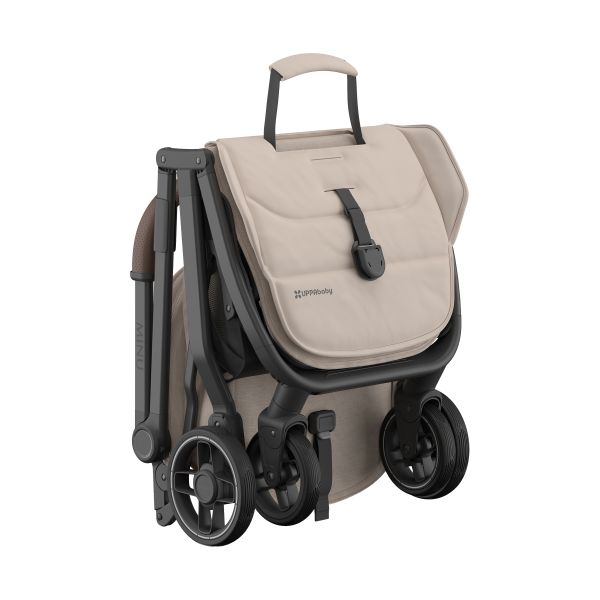 UPPAbaby MINU V3 Buggy - Ada Carbon Frame Met Kastanje Bruin Leer UPPAbaby MINU V3 Buggy - Ada Carbon Frame Met Kastanje Bruin Leer