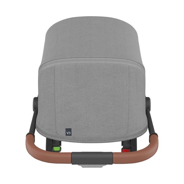UPPAbaby MINU V3 Buggy - Greyson Carbon Frame Met Bruin Leer