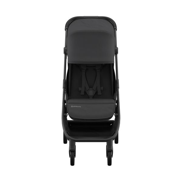 UPPAbaby MINU V3 Buggy - Jake Carbon Frame Met Zwart Leer UPPAbaby MINU V3 Buggy - Jake Carbon Frame Met Zwart Leer