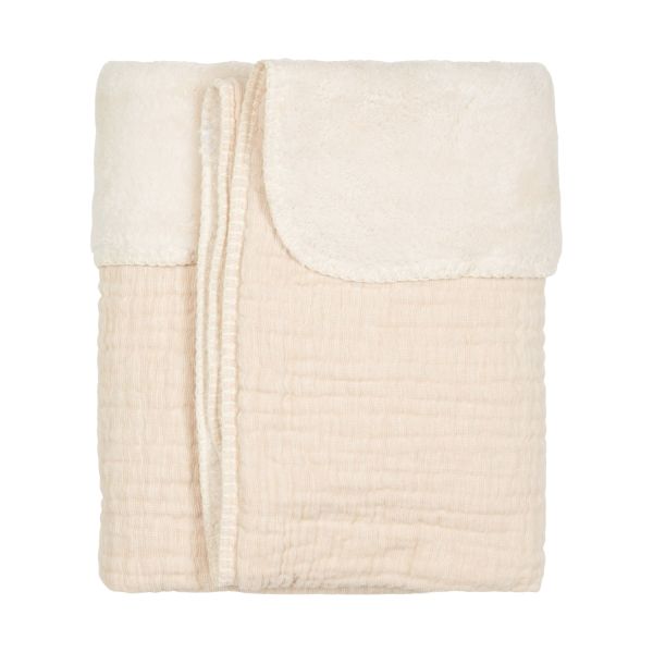 Koeka Wiegdeken Teddy Rivoli Warm White 75 x 100 cm
