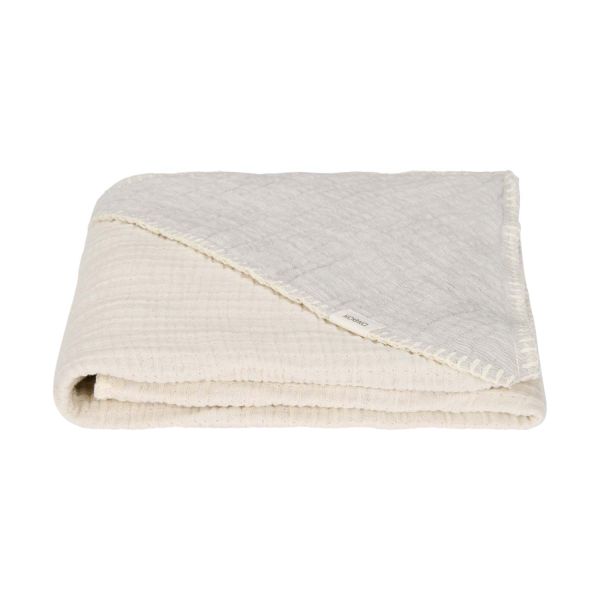 Koeka Rivoli Omslagdoek - 100 x 100 cm - Stone Koeka Rivoli Omslagdoek - 100 x 100 cm - Stone