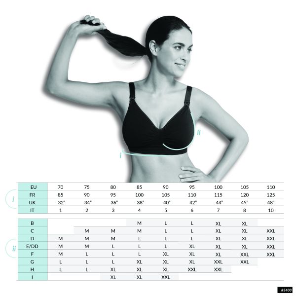 Carriwell Voedingsbeha Padded Carri-Gelbeugel  Zwart  XXL