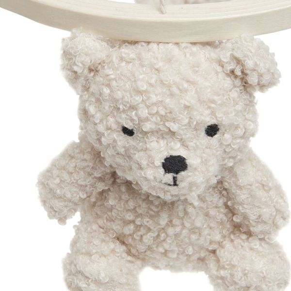 Jollein Teddy Bear Baby Mobiel - Wild Rose / Naturel