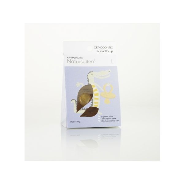 Natursutten Fopspeen Rond Anatomisch 12mnd+ Natursutten Fopspeen Rond Anatomisch 12mnd+