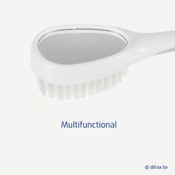 Difrax Borstel En Kam Set Zilver