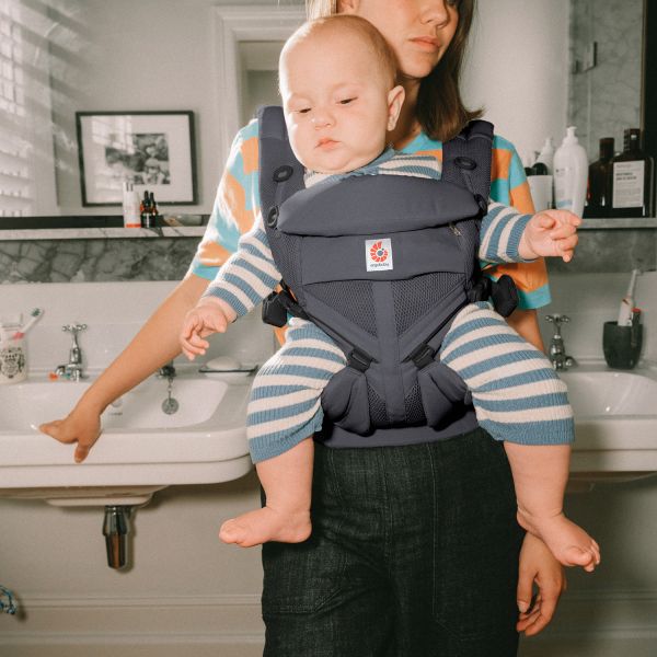 Ergobaby Omni Classic Draagzak - Mesh - Charcoal Grey
