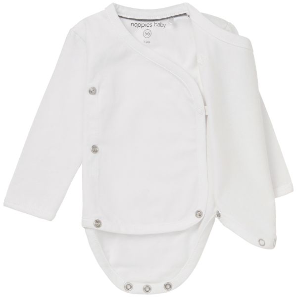Noppies Romper Ziara White maat 56 Noppies Romper Ziara White maat 56