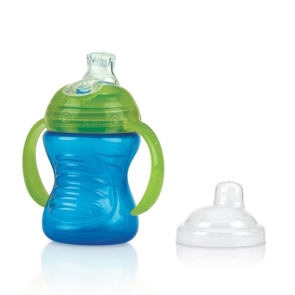 Nûby Tuitbeker Met Handgreep Blauw 6mnd+ 240ml